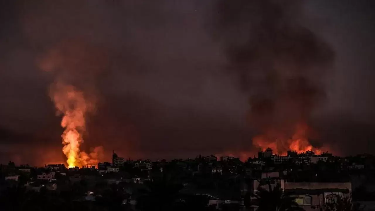 Refah'a İsrail'den füze saldırısı: Çok sayıda insan hayatını kaybetti!