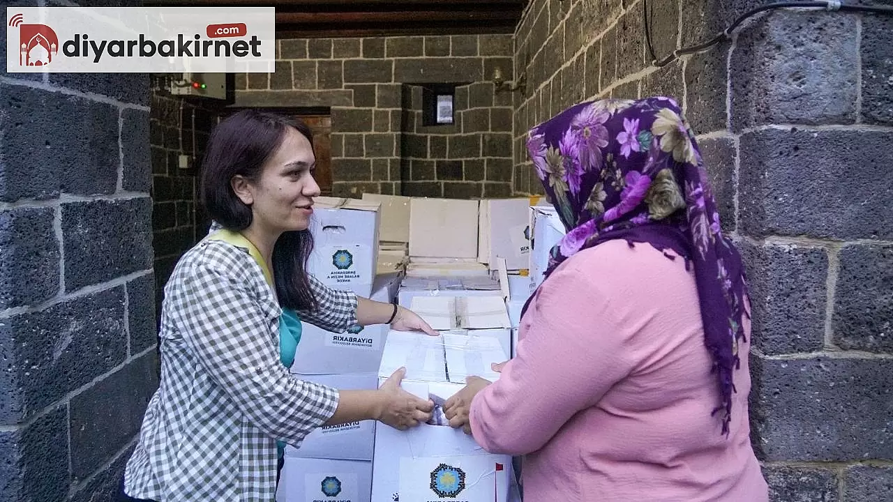 Diyarbakır'da yardıma muhtaç olanlar için unutulmaz bir dayanışma örneği sergilendi