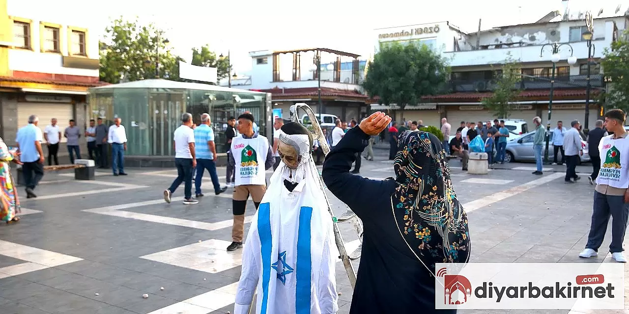 Diyarbakır'da Namaz Sonrası İsrail'e Karşı Protesto Videosu Gündemde