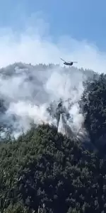 Maraş'ta devam eden yangın 72 saattir kontrol altına alınamıyor.