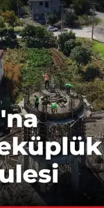 Avcısuyu'na 100 metreküplük yeni su kulesi