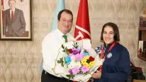 Dicle Üniversiteli Dilek Erol Avrupa ikincisi