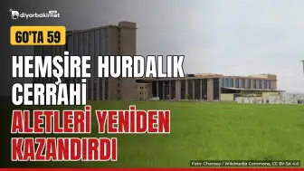 Hemşire Ahmet Gücü hurdalık aletleri onardı