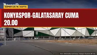 Konyaspor-Galatasaray yarın 20.00'de