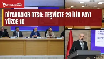 DTSO: Teşvikte 29 ilin payı yüzde 10
