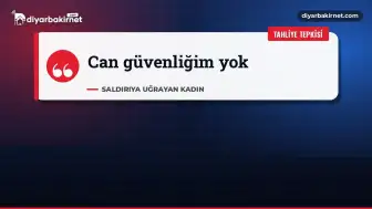 Bağlar'da yaralanan kadından tahliye tepkisi