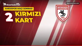 Samsunspor'dan Amedspor maçı sonrası hakem tepkisi