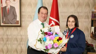 Dicle Üniversiteli Dilek Erol Avrupa ikincisi