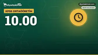 KPSS'de kapılar 10.00'da kapandı
