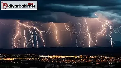 Gökyüzü aydınlandı! Kentte büyük panik yarattı