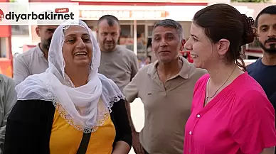 Eş Başkan Bucak, hastane ziyaretleri kapsamında hasta yakınlarını unutmadı