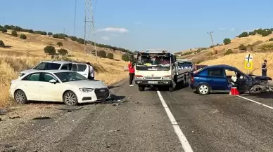 Diyarbakır Çermik'te Zincirleme Kaza: 4 Yaralı