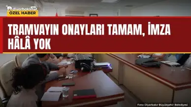 Diyarbakır tramvayı 14 aydır karar bekliyor
