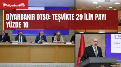 DTSO: Teşvikte 29 ilin payı yüzde 10