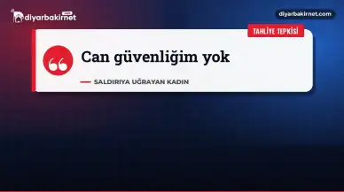 Bağlar'da yaralanan kadından tahliye tepkisi