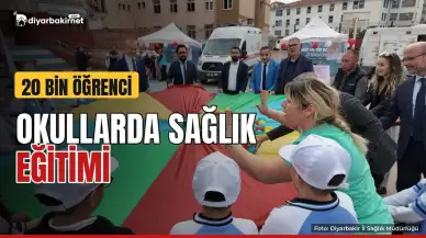 Okullarda sağlık eğitimi: Hedef 20 bin öğrenci