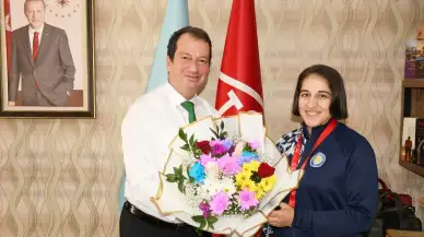 Dicle Üniversiteli Dilek Erol Avrupa ikincisi