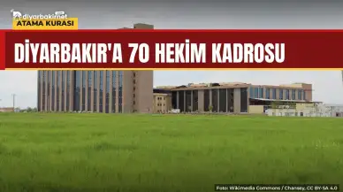 Diyarbakır'a 70 hekim kadrosu açıldı