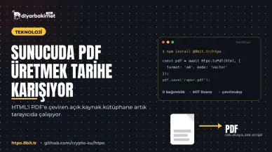 PDF üretimi artık tarayıcıda: Açık kaynak htpo
