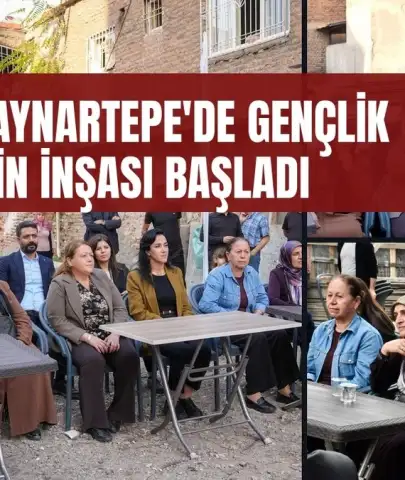 Kaynartepe'de gençlik merkezinin inşası başladı