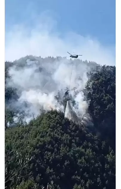 Maraş'ta devam eden yangın 72 saattir kontrol altına alınamıyor.