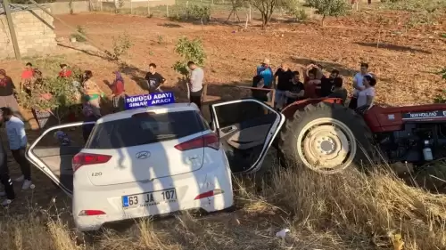 Şanlıurfa'da Otomobil ile Traktör Çarpıştı: 4 Yaralı