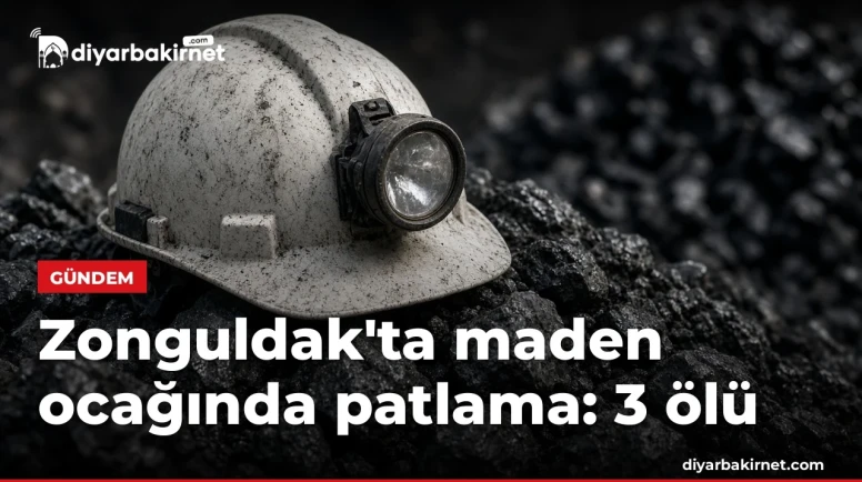 Zonguldak'ta maden ocağında patlama: 3 ölü