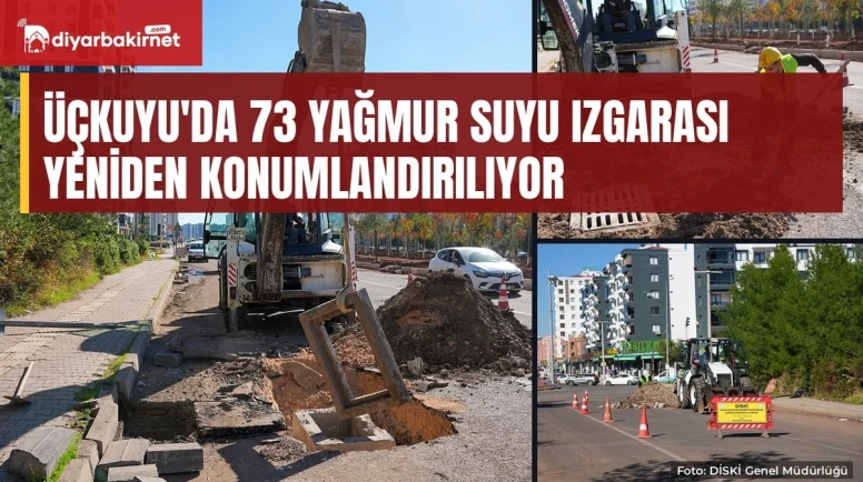 Üçkuyu'da yağmur suyu altyapısı yenileniyor