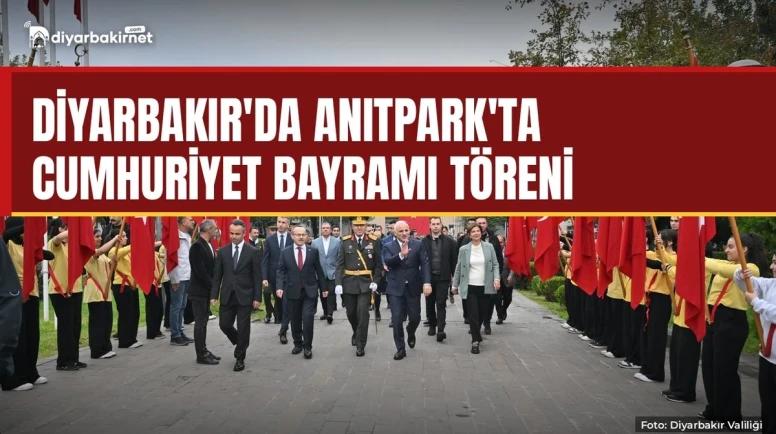Anıtpark'ta Cumhuriyet Bayramı töreni