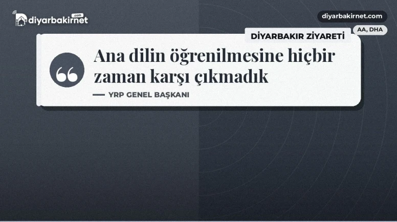 Erbakan Diyarbakır'da işçi çadırında