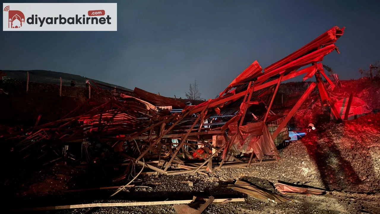 Kahramanmaraş'ta boya fabrikasında patlama!