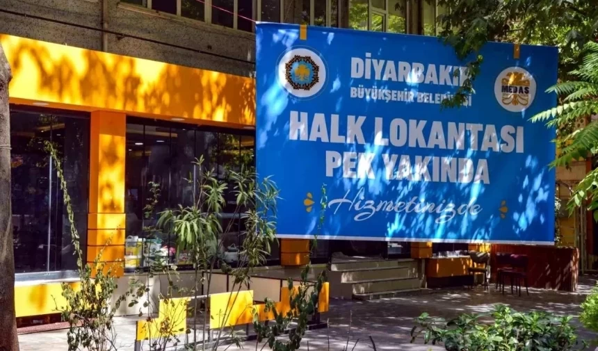 Diyarbakır Büyükşehir Belediyesi'nden Halk Lokantası Projesi: Ucuz ve Güvenilir Yemek Hizmeti Başlıyor