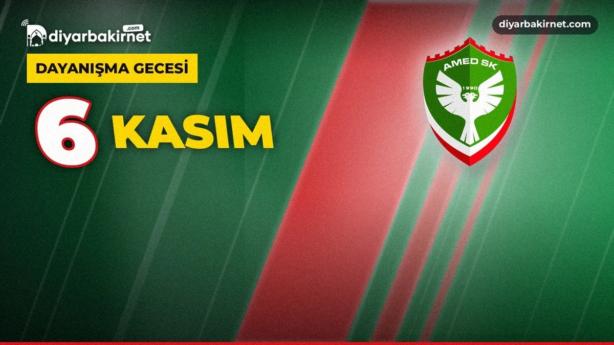 Amedspor'dan İstanbul'da dayanışma gecesi