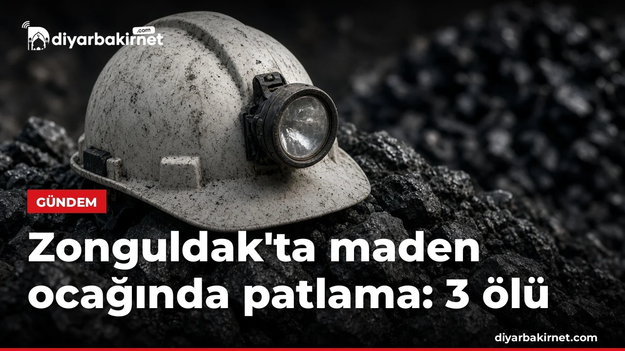 Zonguldak'ta maden ocağında patlama: 3 ölü