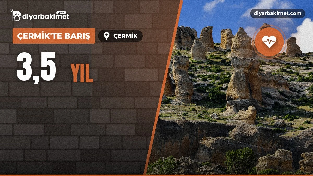 Çermik'te 3,5 yıllık husumet barışla bitti