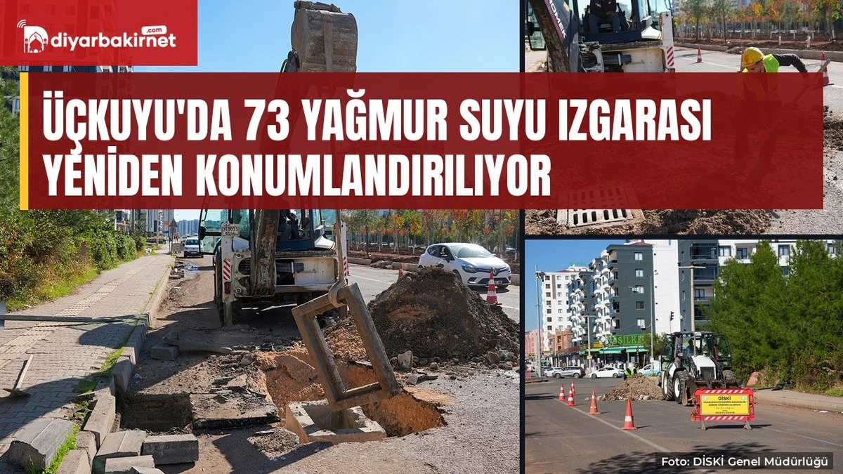 Üçkuyu'da yağmur suyu altyapısı yenileniyor