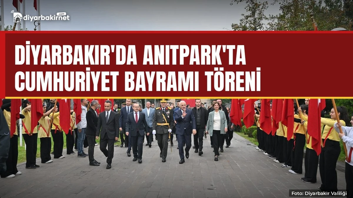 Anıtpark'ta Cumhuriyet Bayramı töreni